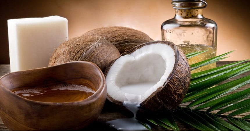 Aliment riche en fibre : Noix de coco