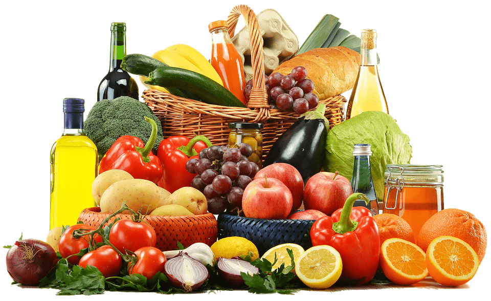 Aliments sans gluten : liste complète et guide pratique Aliments sans gluten : assortiment coloré de fruits et légumes frais naturellement exempts de gluten