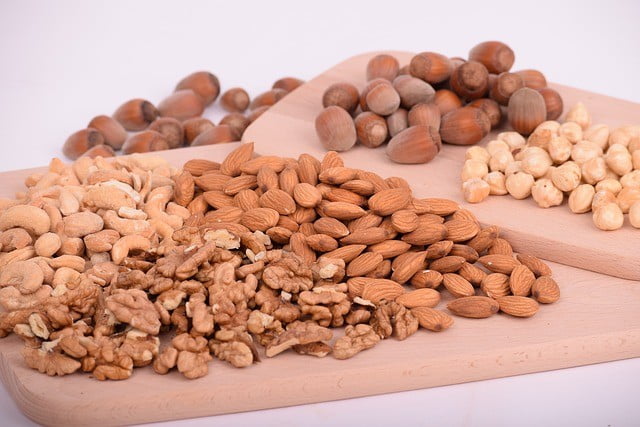Aliments riches en fibres : Les noix