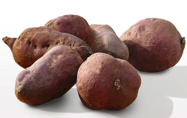 Aliments riches en fibres : Patates douces