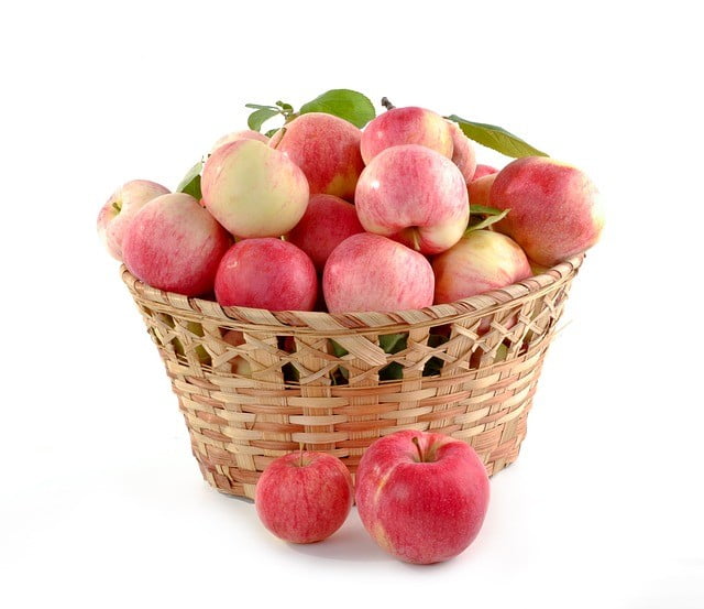 Aliments riches en fibres : Les pommes