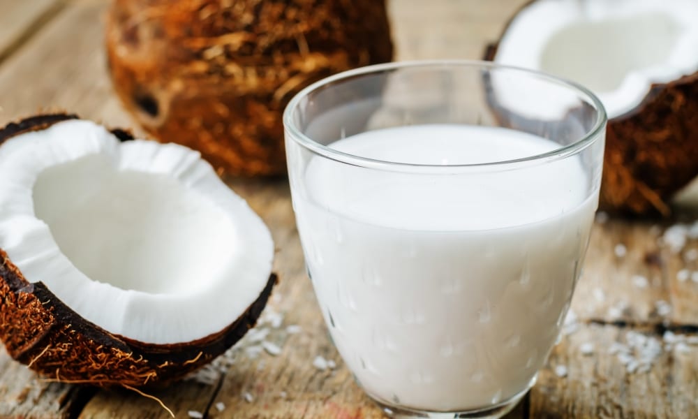 Aliments pour l'hiver : Le lait de coco