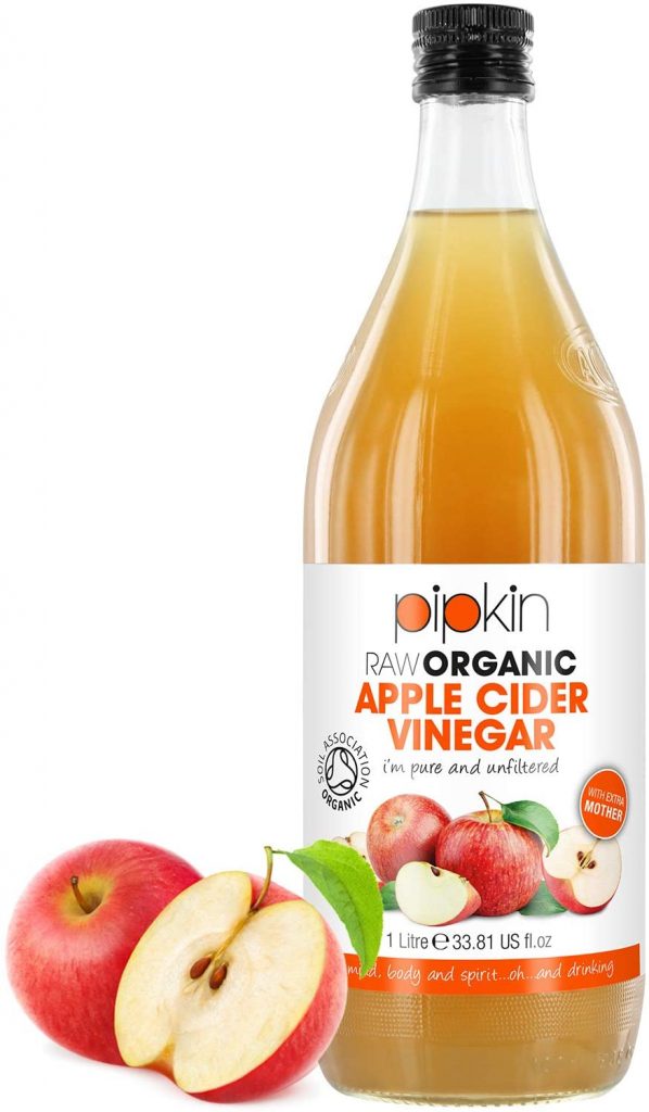 Réussir En Famille | Bienfaits du vinaigre de cidre : guide complet Bienfaits du vinaigre de cidre de pomme bio dans un flacon en verre ambré