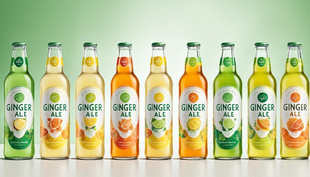 Marques de ginger ale sans alcool