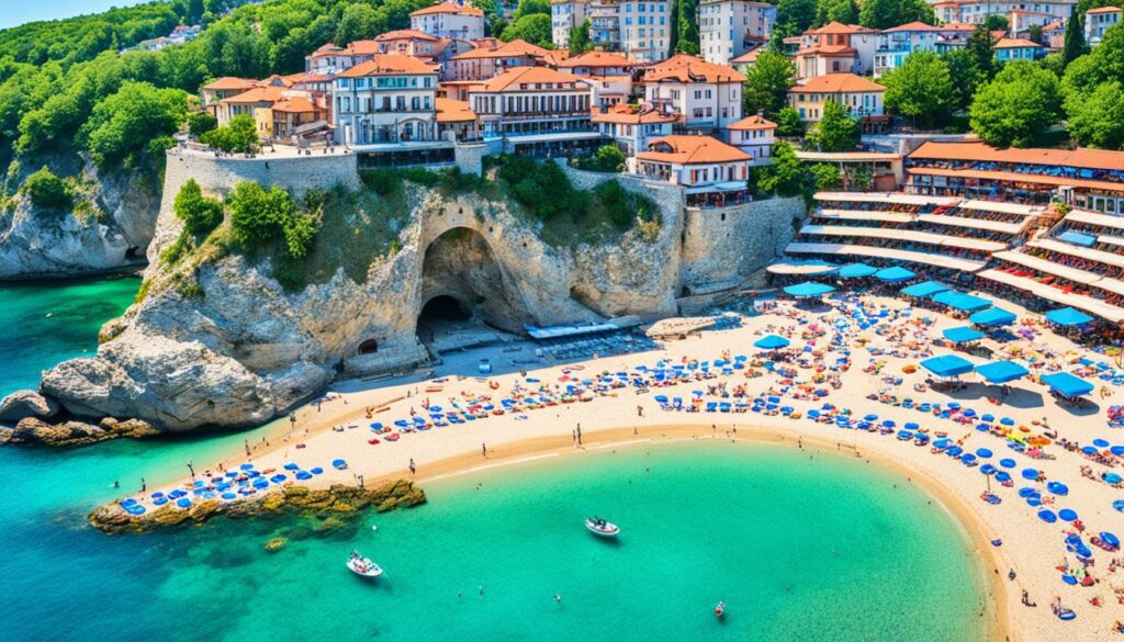 Plages de la Mer Noire en Bulgarie