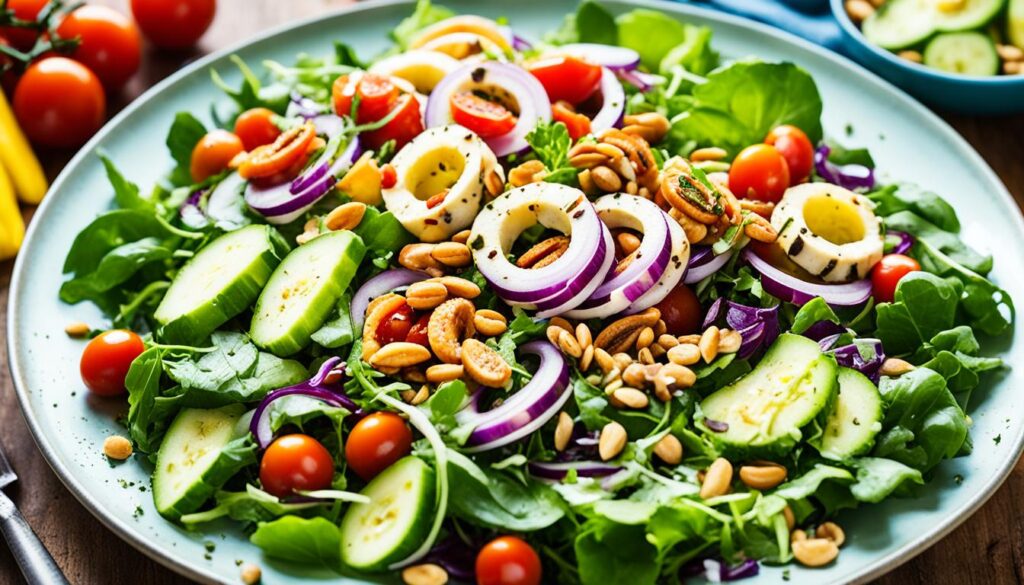 Recettes low carb salades