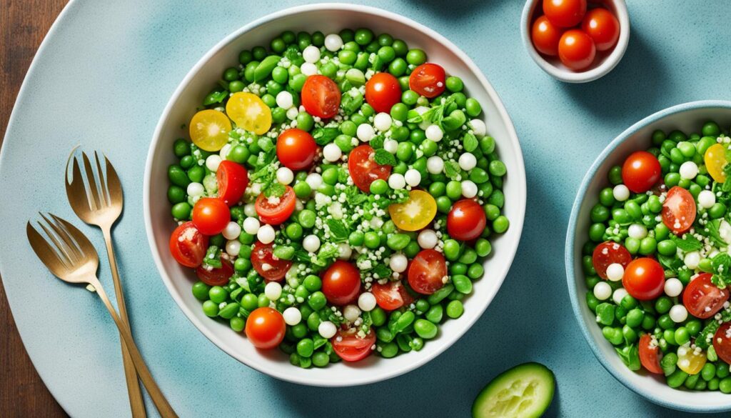 Salade de perles de blé