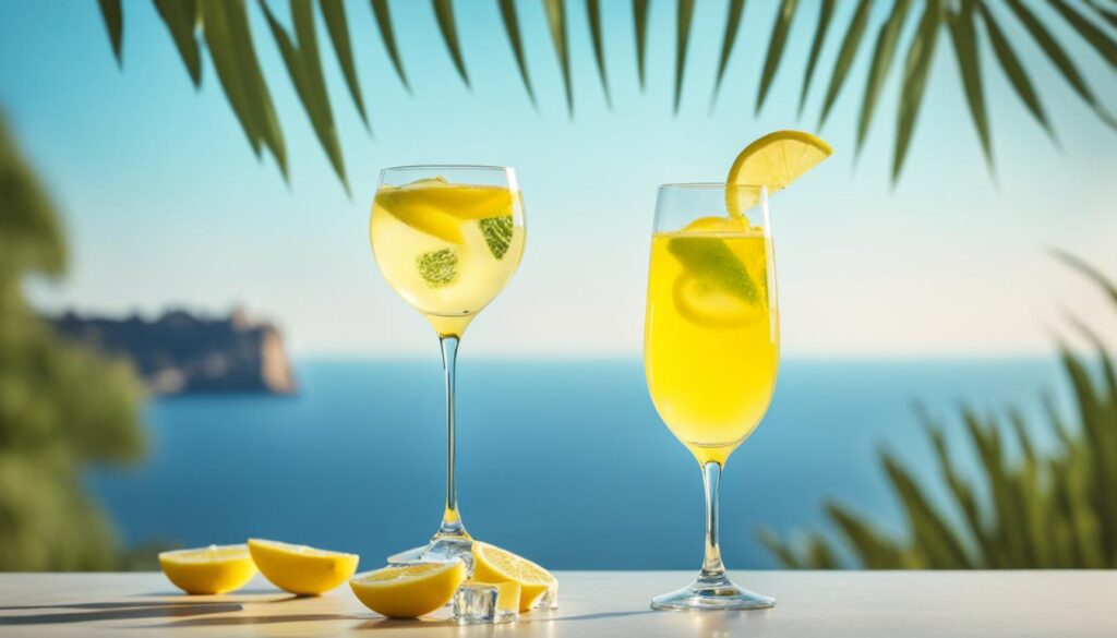 Spritz au limoncello