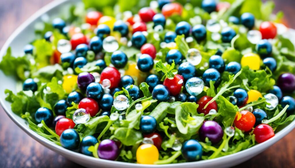 bienfaits de la salade de perles de blé