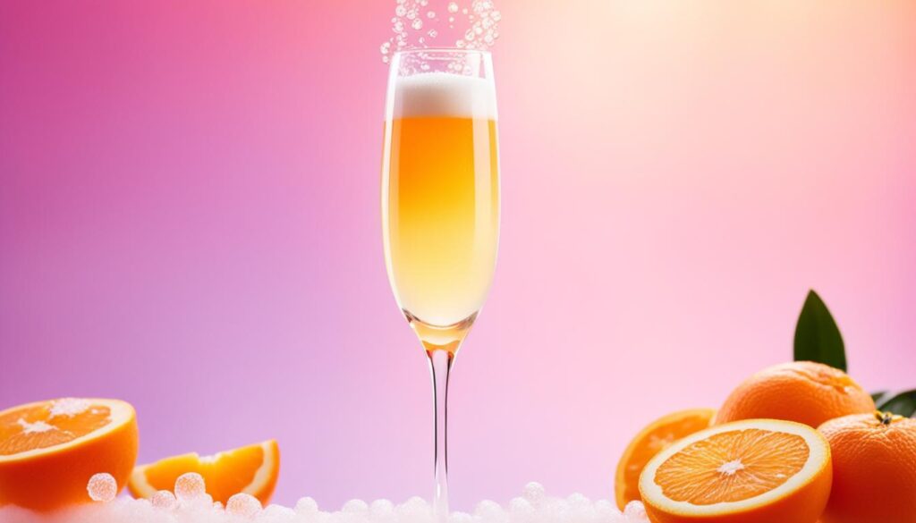 champagne orange mimosa