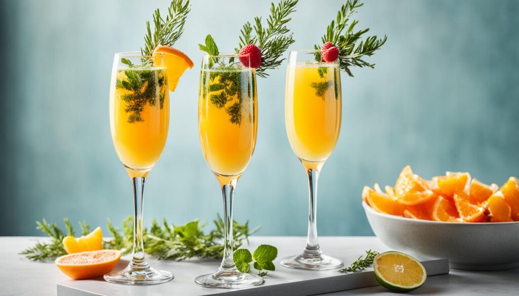 cocktail mimosa sans alcool