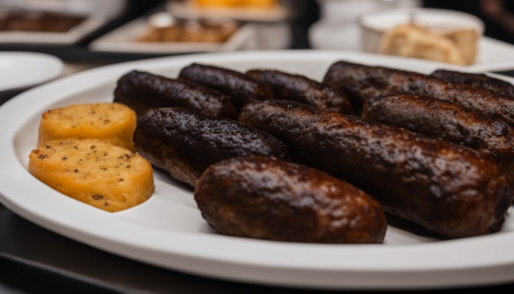 recette boudin noir au four