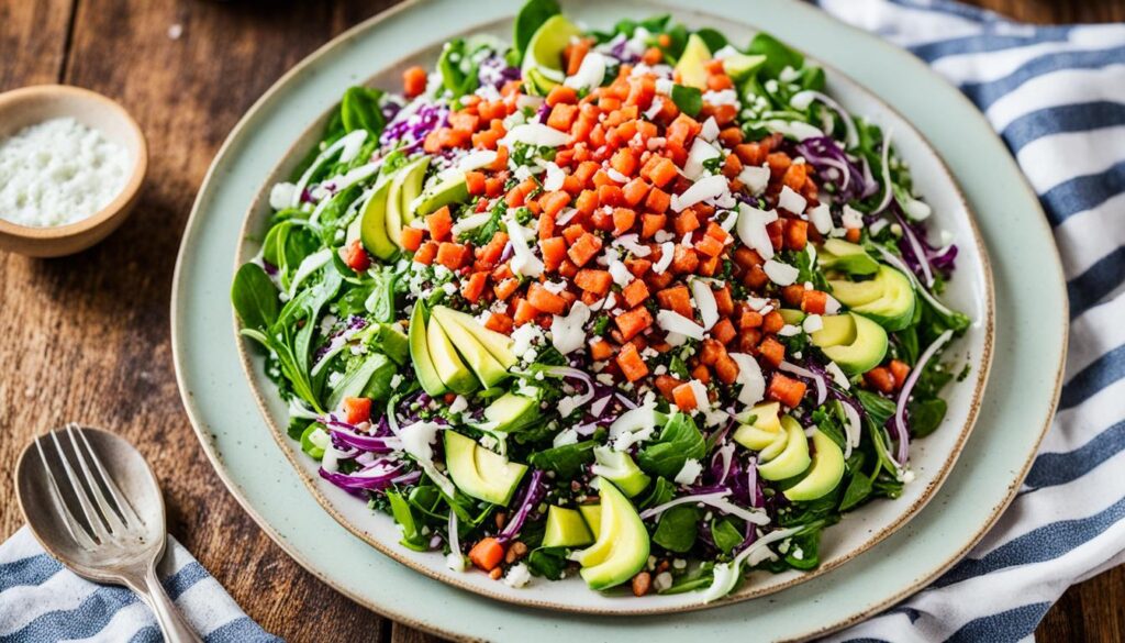 salade de lentilles corail coco vegan