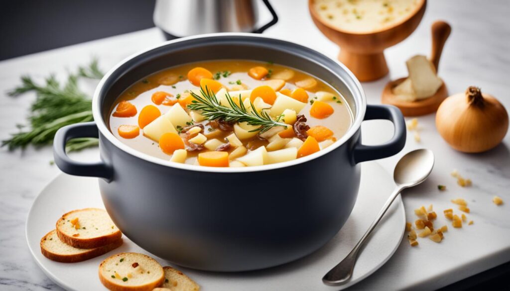 soupe à l'oignon Thermomix