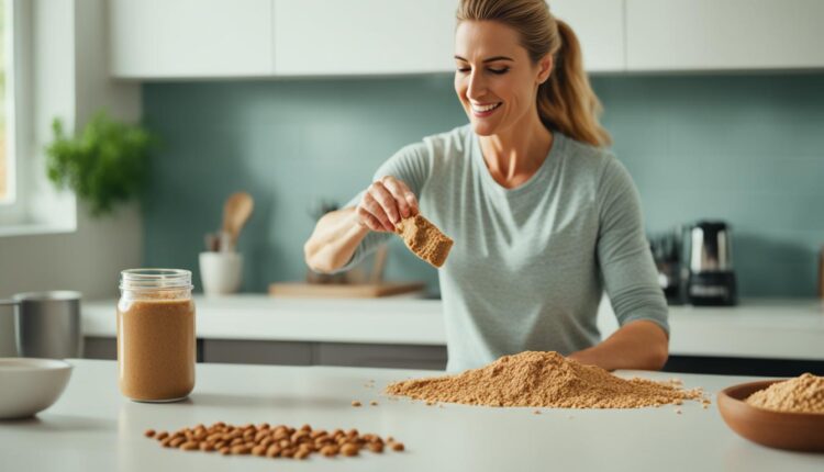 barre protéinée beurre de cacahuète recette