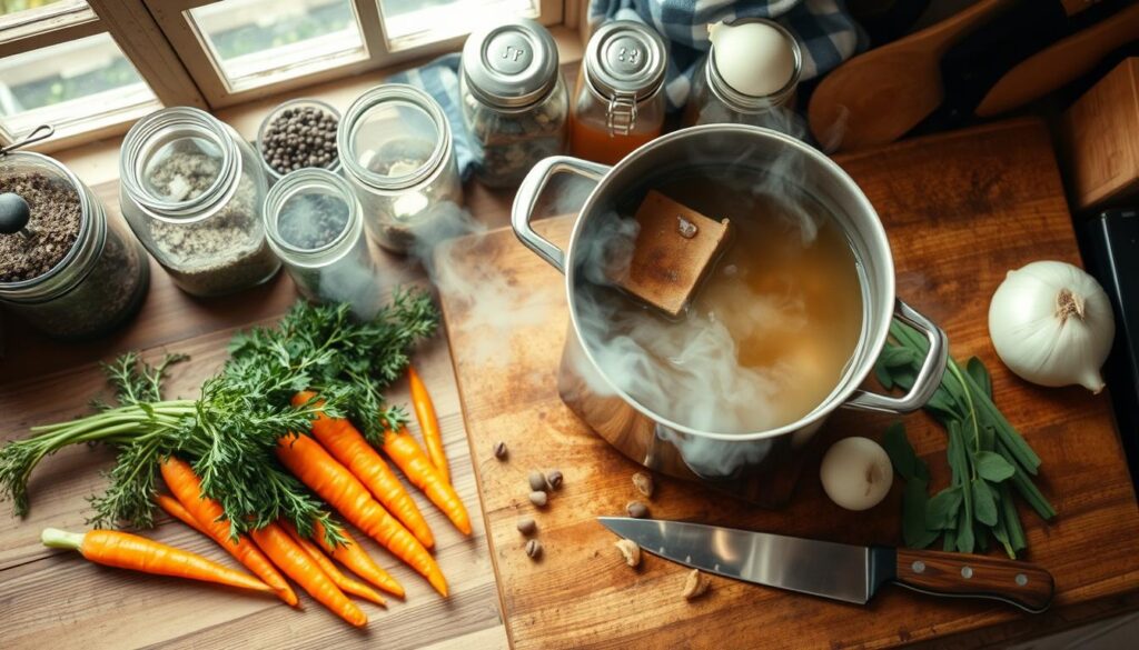 comment préparer bouillon d'os