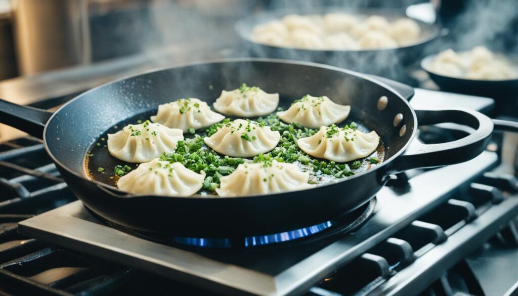 cuisson gyoza