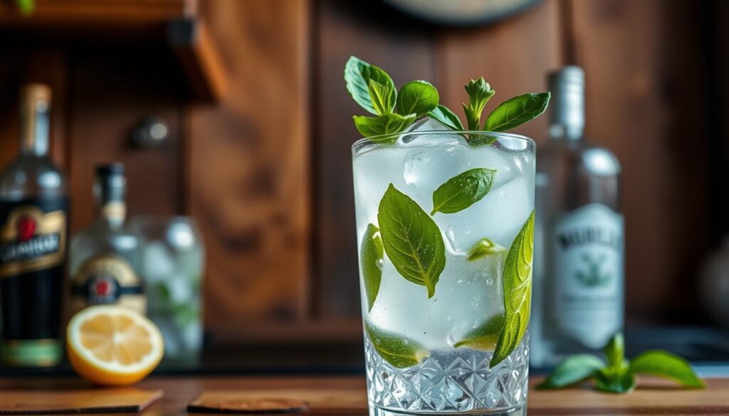 gin basil smash