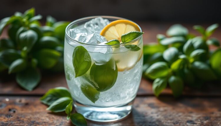 gin basil smash recette