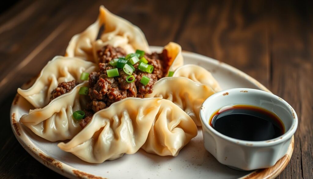 gyoza au boeuf