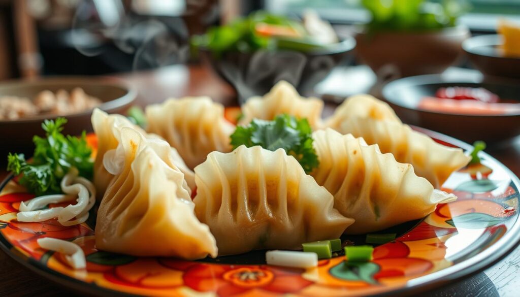 gyozas végétariens