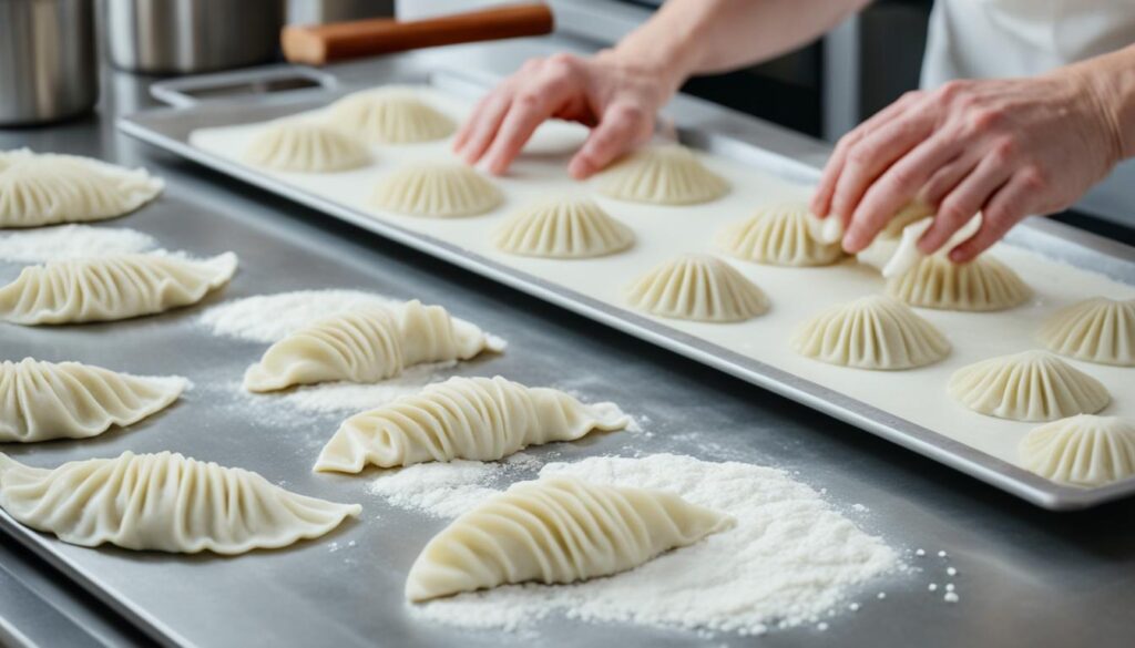 préparation gyoza