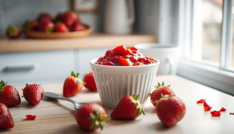 recette compote fraise bebe