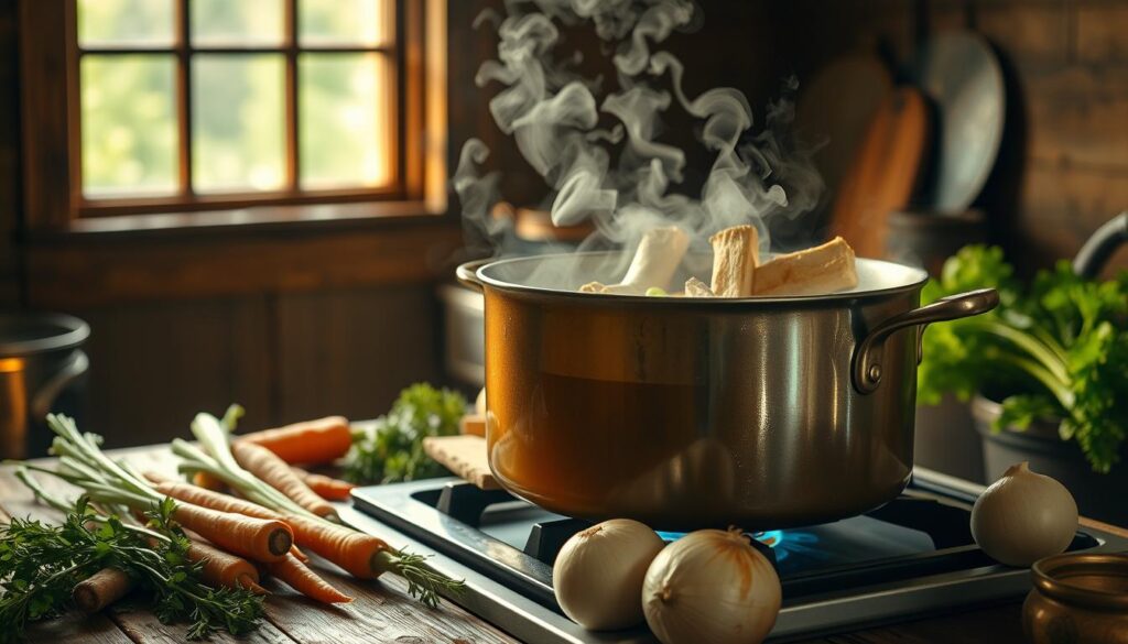 recette facile bouillon d'os