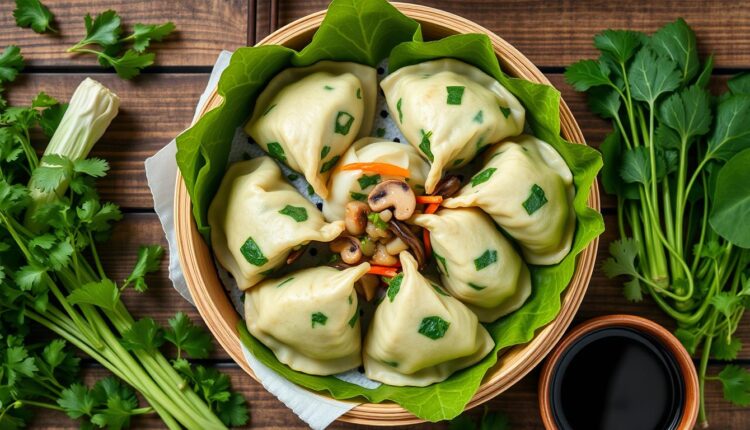 recette gyoza vegetarien