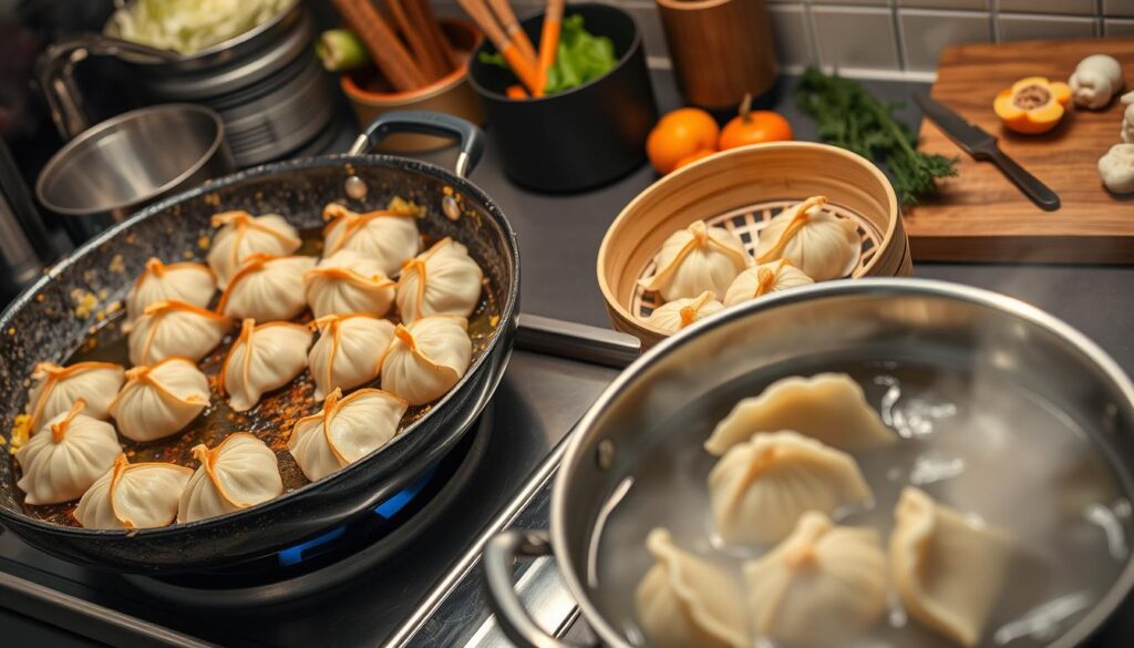 techniques de cuisson des gyozas