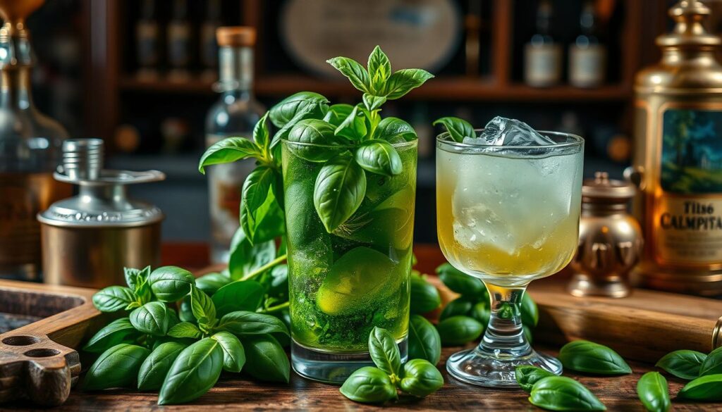 origine du Basil Smash