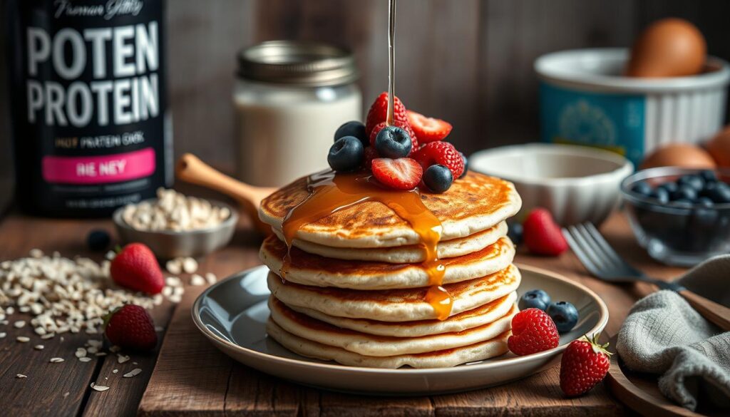 pancakes protéinés