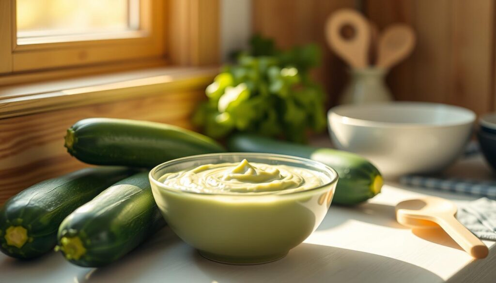 purée courgette bébé