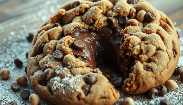 recette cookie géant nutella