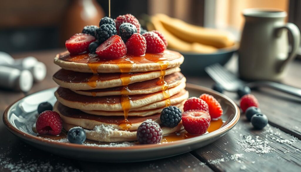 recette pancakes protéinés