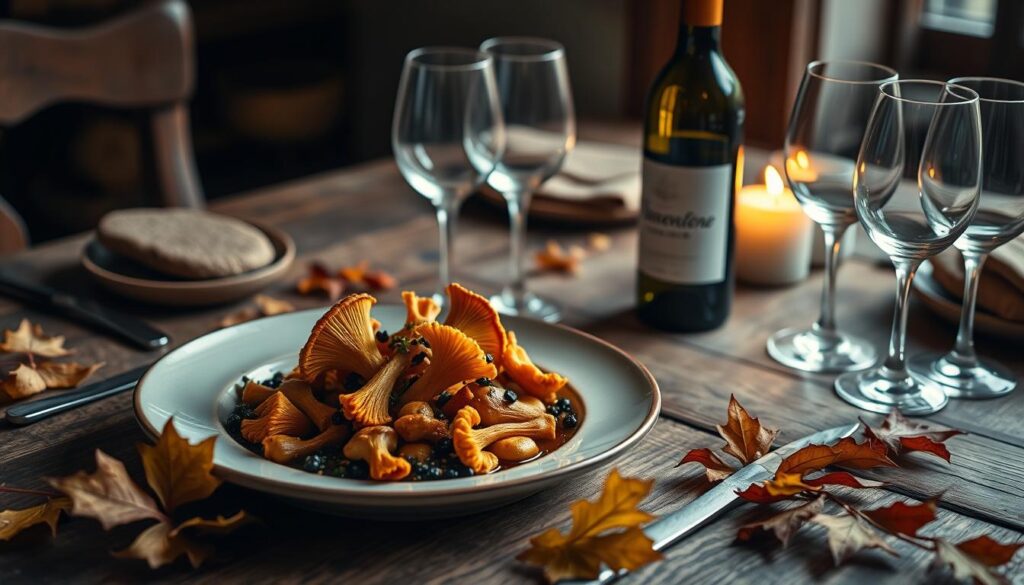 accords mets vins chanterelles