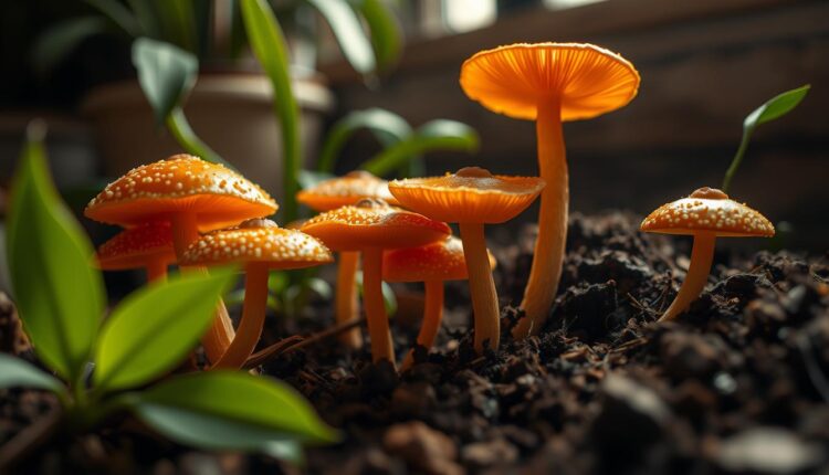 champignon orange