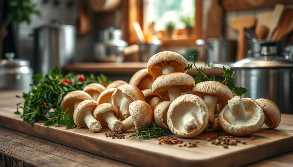 champignon pied de mouton utilisation en cuisine