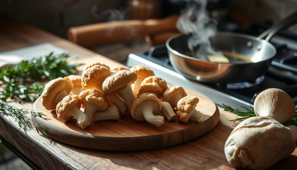 méthodes de cuisson girolles