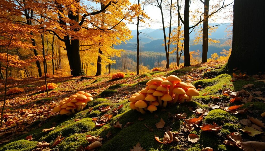 régions chanterelles