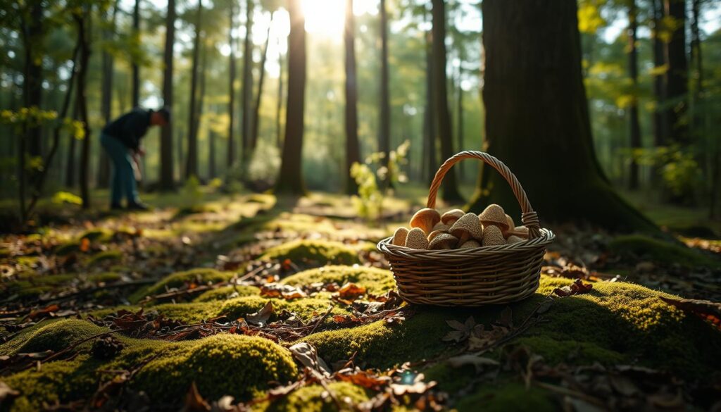 techniques de cueillette des morilles