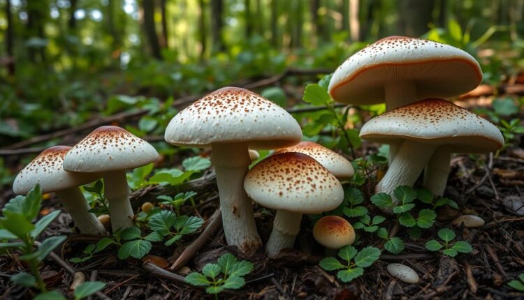 champignon pied de mouton photo