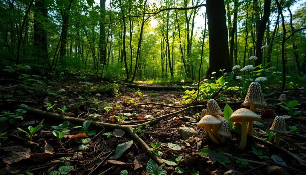 où trouver morilles