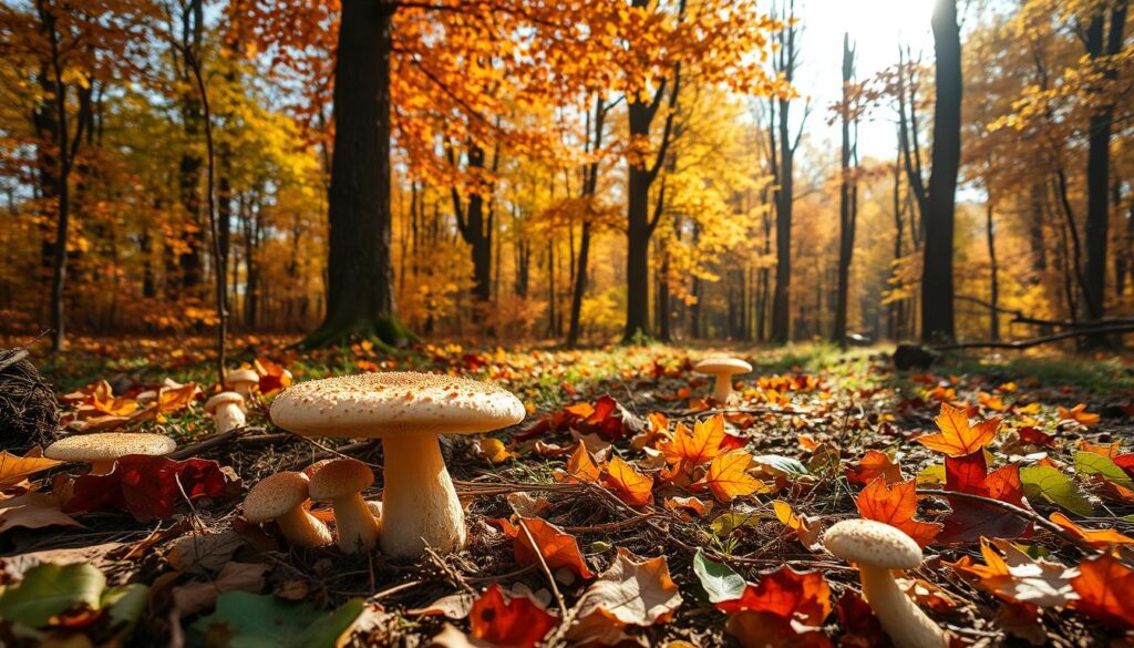 saisons cueillette champignon